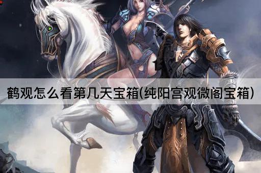 鹤观怎么看第几天宝箱(纯阳宫微阁秘宝)