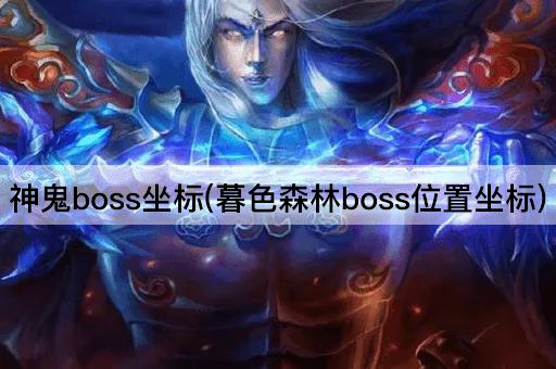 神鬼boss坐标(暮色森林boss位置坐标)