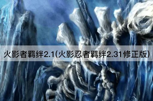 火影者羁绊2.1(火影忍者羁绊2.31修正版)