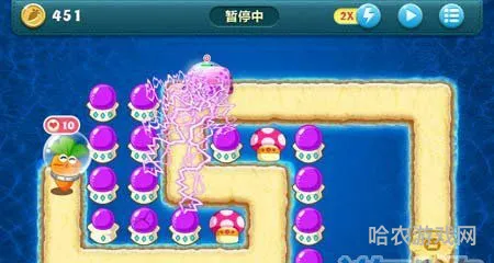 保卫萝卜终极9关攻略图解法(终极挑战第9关图解)