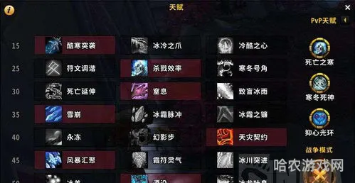 暗影国度冰dk天赋(3.35双持冰dk天赋)
