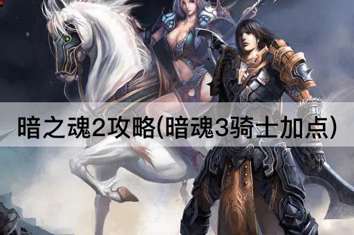 暗之魂2攻略(暗魂3骑士加点)