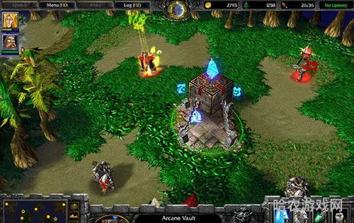 魔兽跟dota一样吗(冰封王座3dota地图)