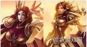曙光女神原画(德玛西亚皇子原画)